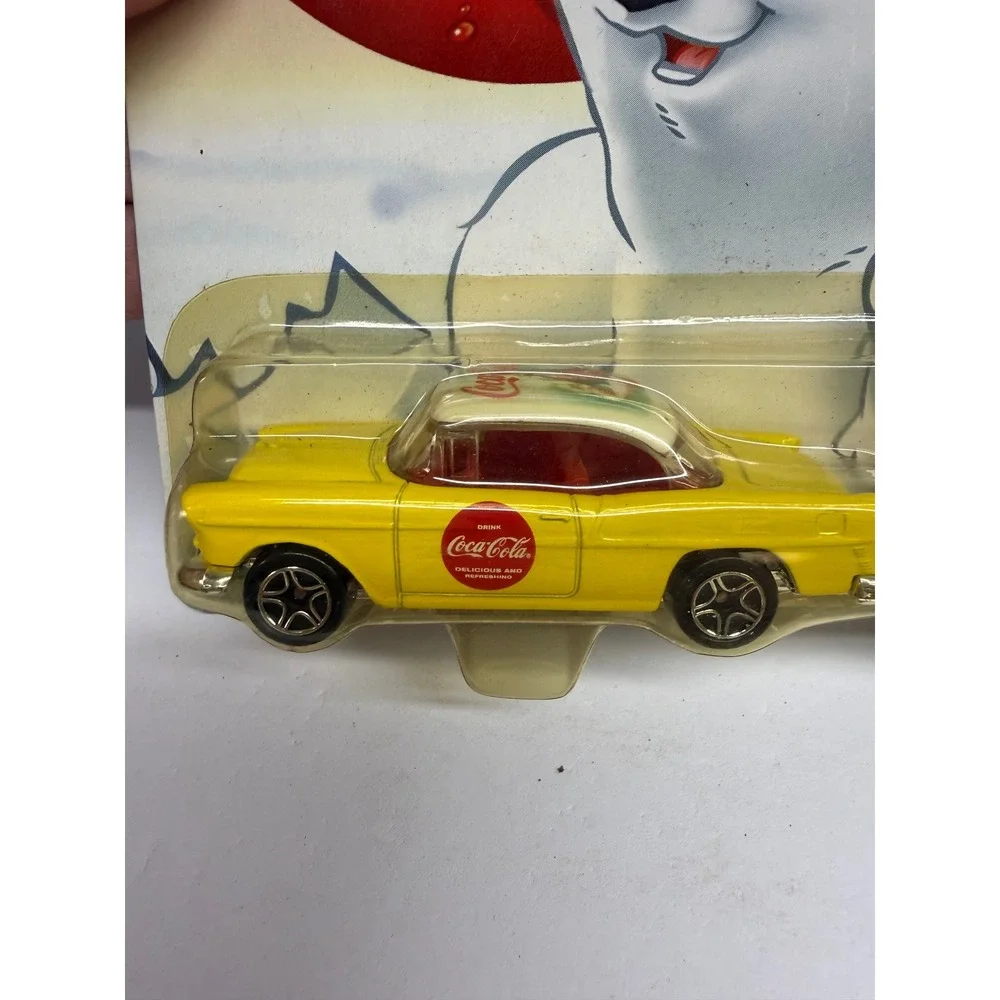 Matchbox Coca-Cola 2 Car Set 1955 Chevy Bel Air & Polar Bear Convertible New